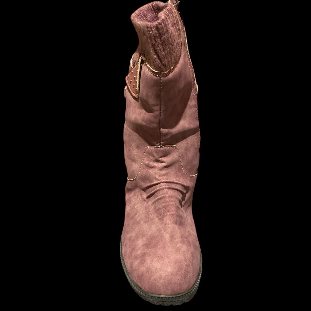 Stylish Purple Boots